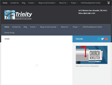 Tablet Screenshot of knoxtrinity.org
